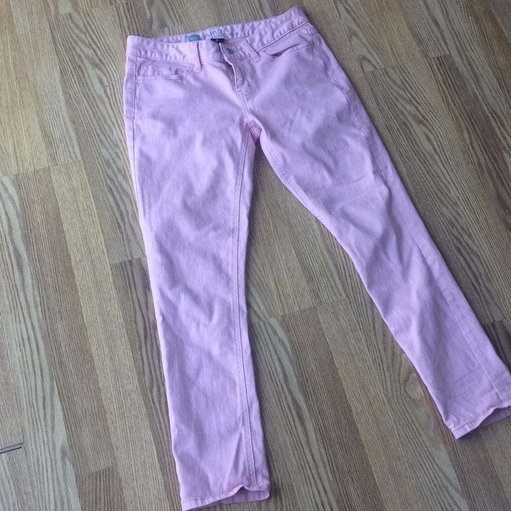 Light pink jeans